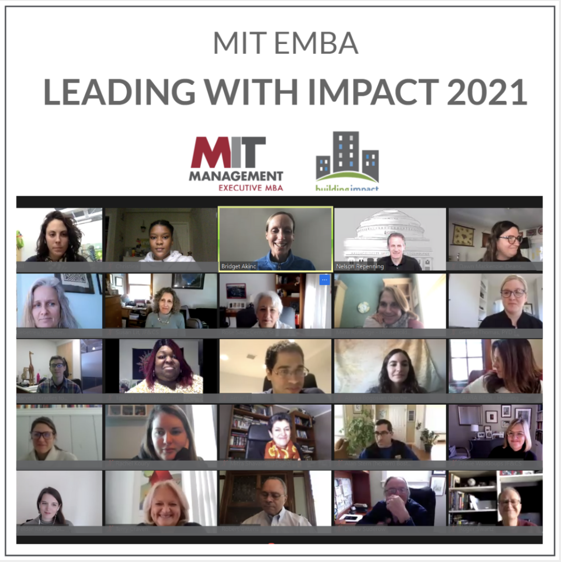 MIT EMBA Leading With Impact 2012